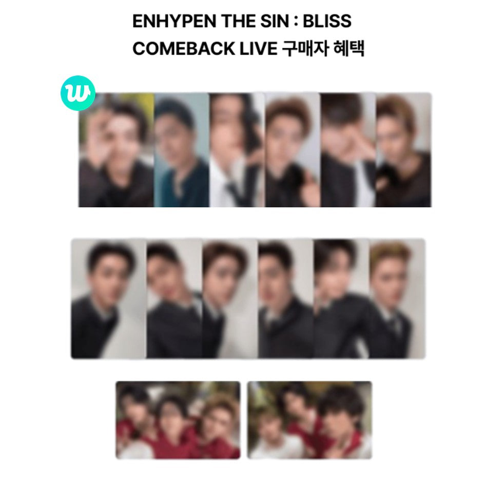 (~08/26) ENHYPEN THE SIN : BLISS [COMEBACK LIVE]