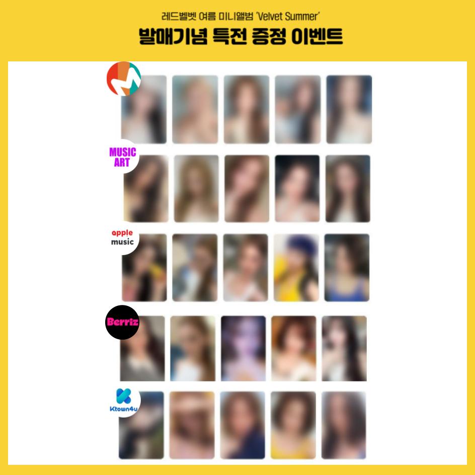 (~08/02) RedVelvet  'Velvet Summer' [POB]