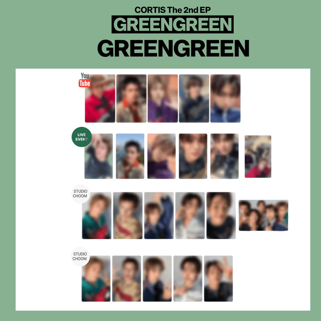 (~5/10)CORTIS The 2nd EP [GREENGREEN] SET