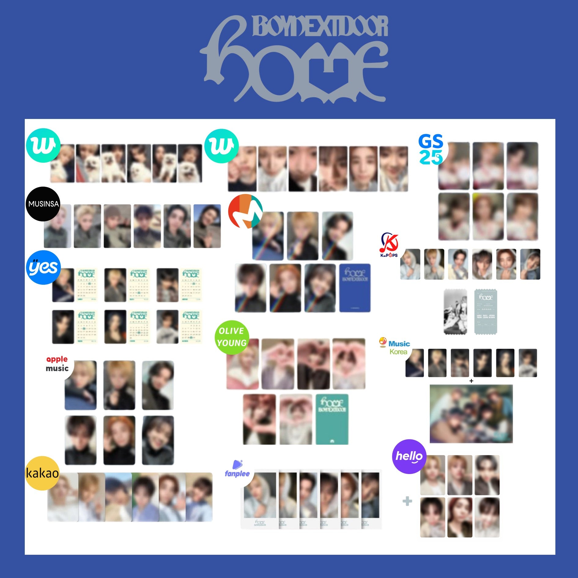 (~6/07) BOYNEXTDOOR 1st studio album HOME [POB]