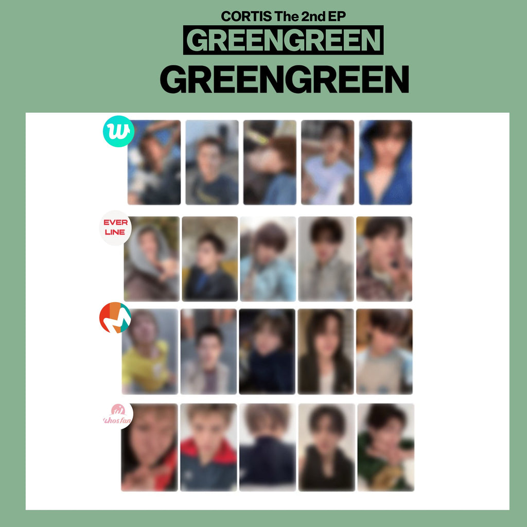 (~5/14)CORTIS The 2nd EP [GREENGREEN] 1st LD SET