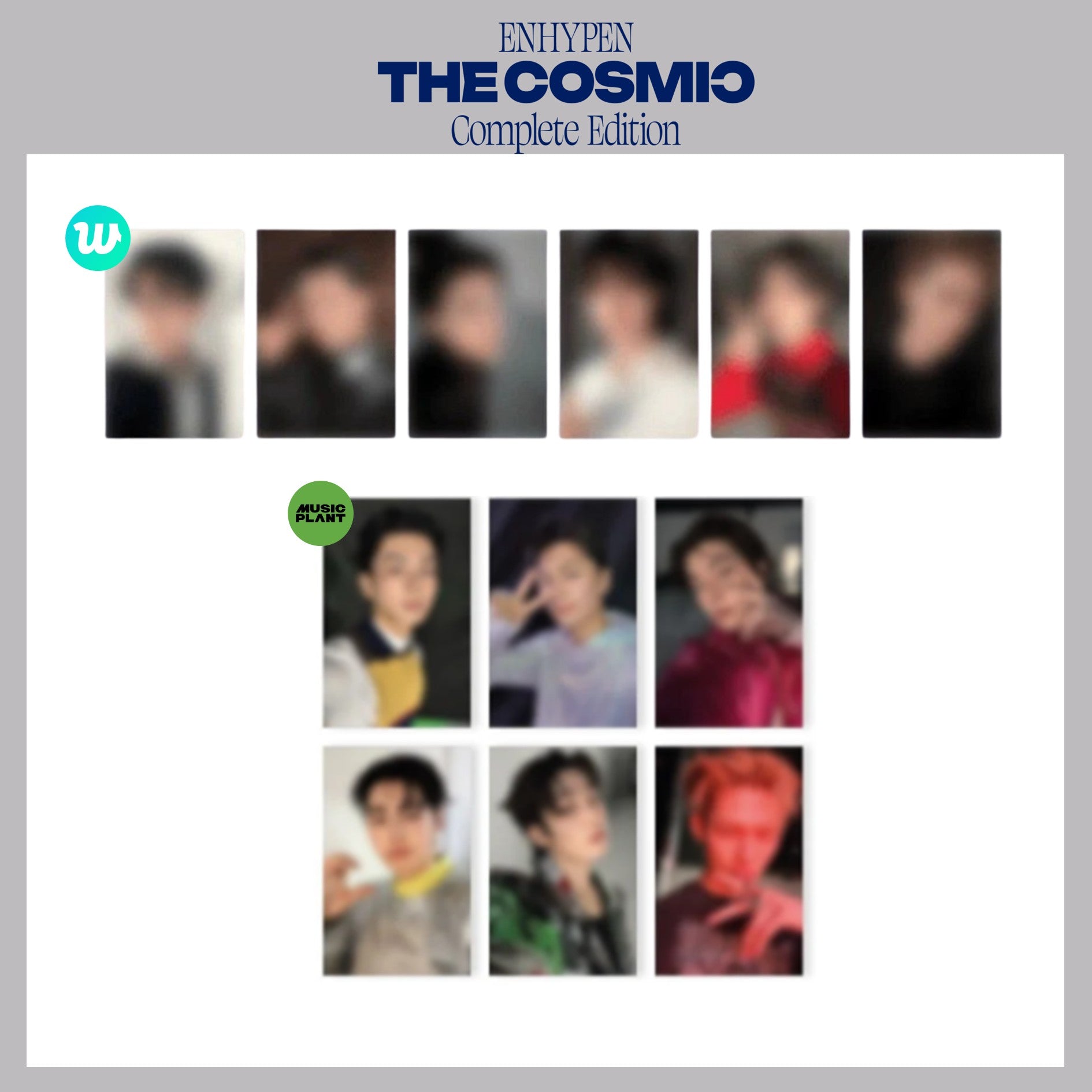 (~7/7) ENHYPEN COMPLETE EDITION : The Cosmic