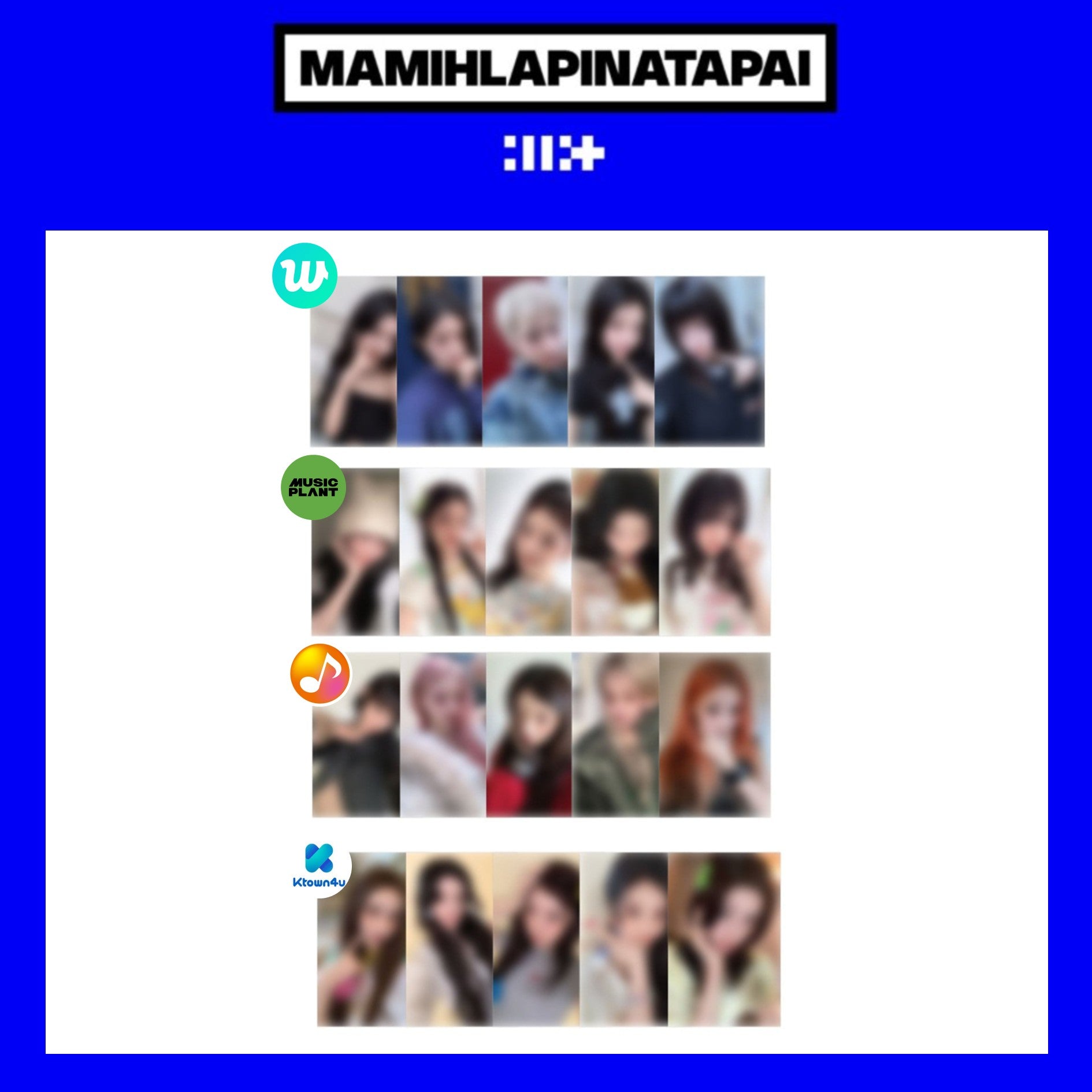 (~5/7) ILLIT 4th Mini Album MAMIHLAPINATAPAI 1st LD SET