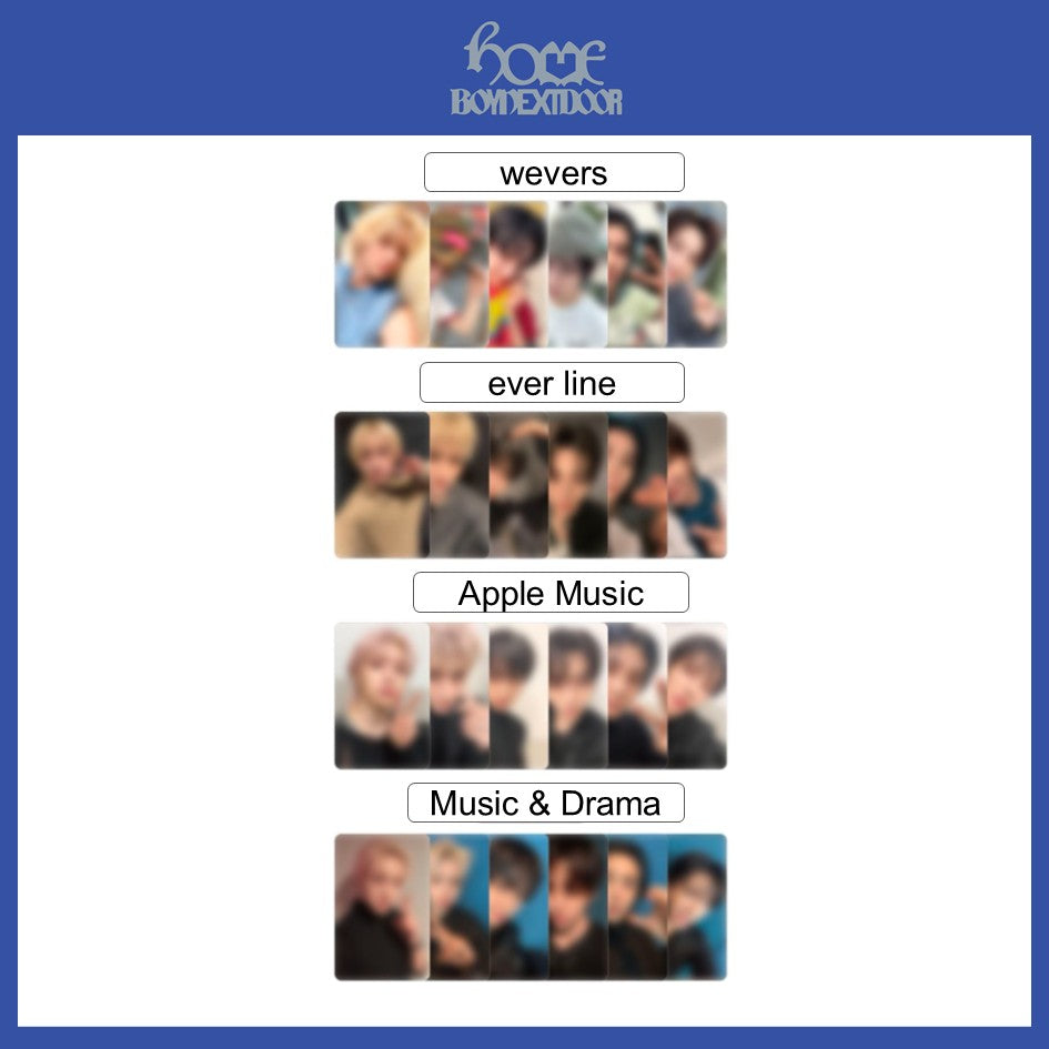 (~08/07) BOYNEXTDOOR BND 1st Studio Album [HOME]