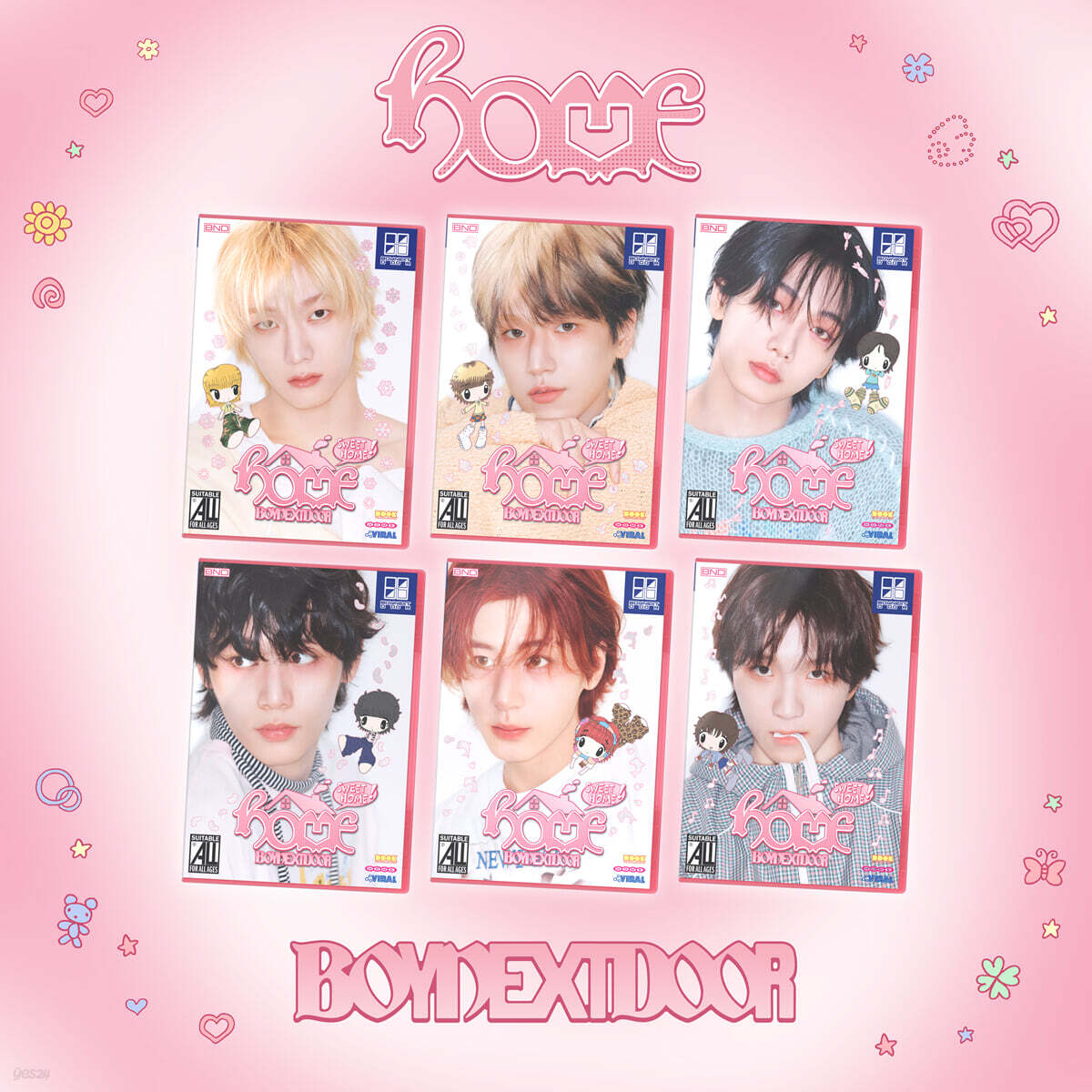 BOYNEXTDOOR 1st Studio Album [SWEET HOME ver.]