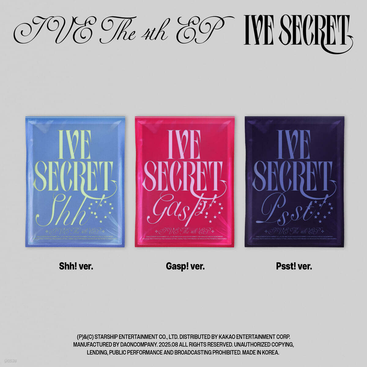 IVE THE 4th EP : IVE SECRET